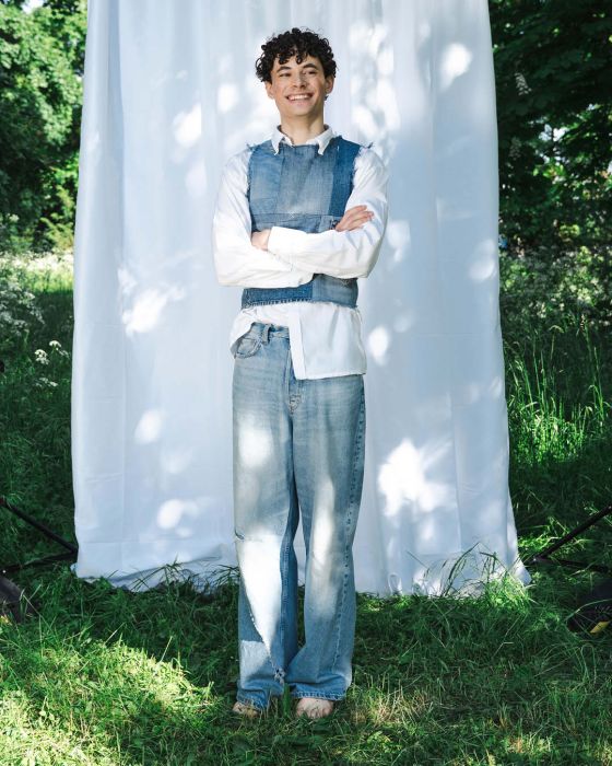 Ganzkörperaufnahme, draußen