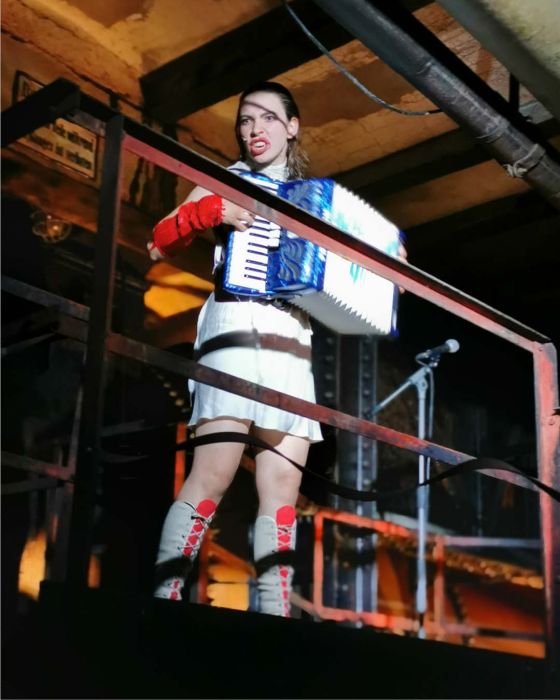 Szenenbild aus der Aufführung am Lausitz Festival