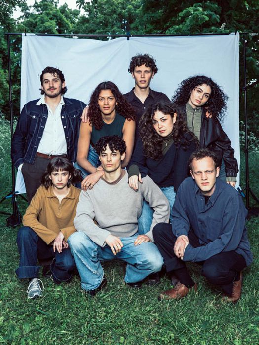 Gruppenbild des 3. Jahrgang Schauspiels