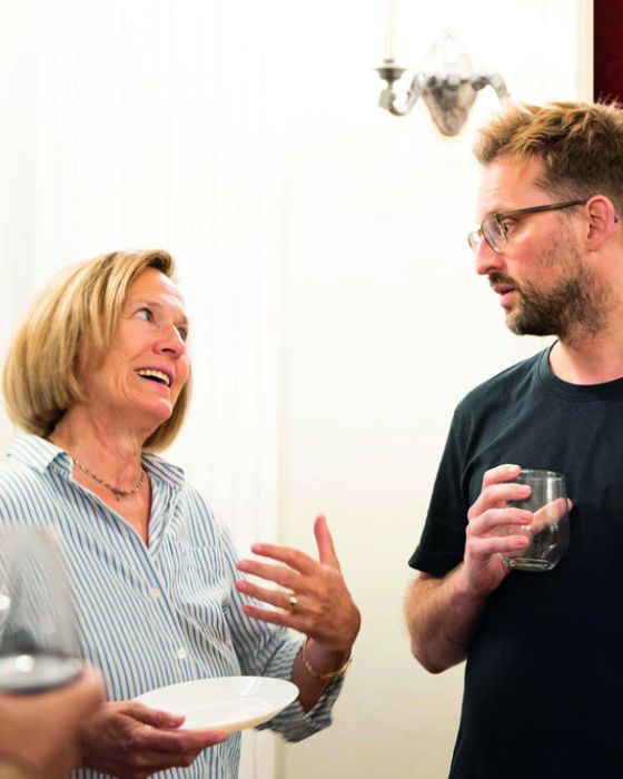 Menschen im Gespräch