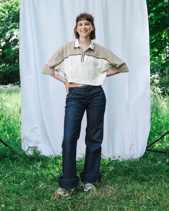 Ganzkörperaufnahme, draußen