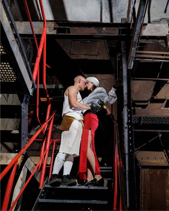 Szenenbild aus der Aufführung am Lausitz Festival