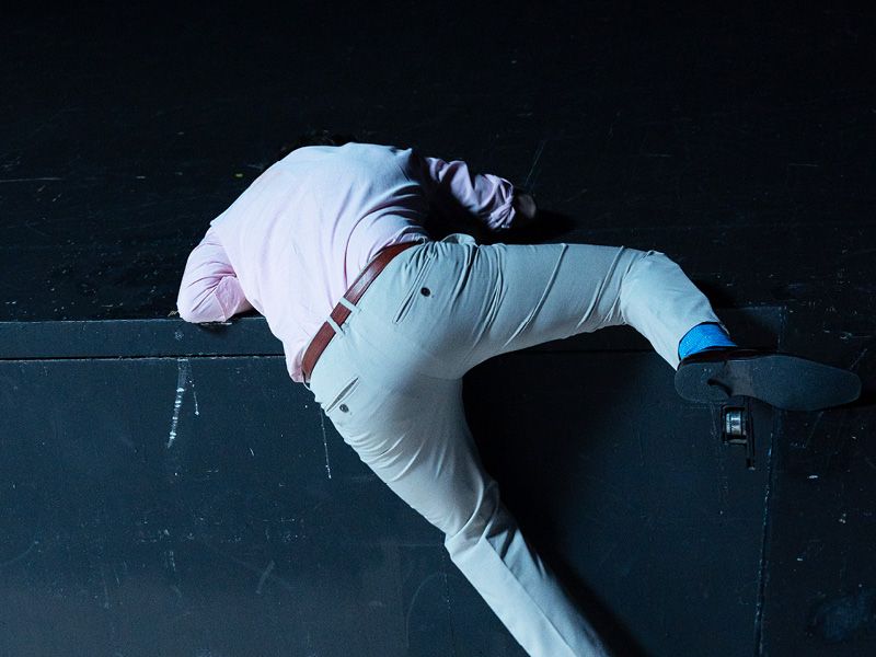 Szene aus VILLA DOLOROSA; Gabriel Oceano Schlager / Foto © Luki Stüwe