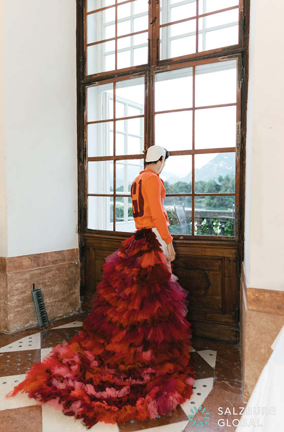 Szenenbild der Inszenierung am Schloss Leopoldskron